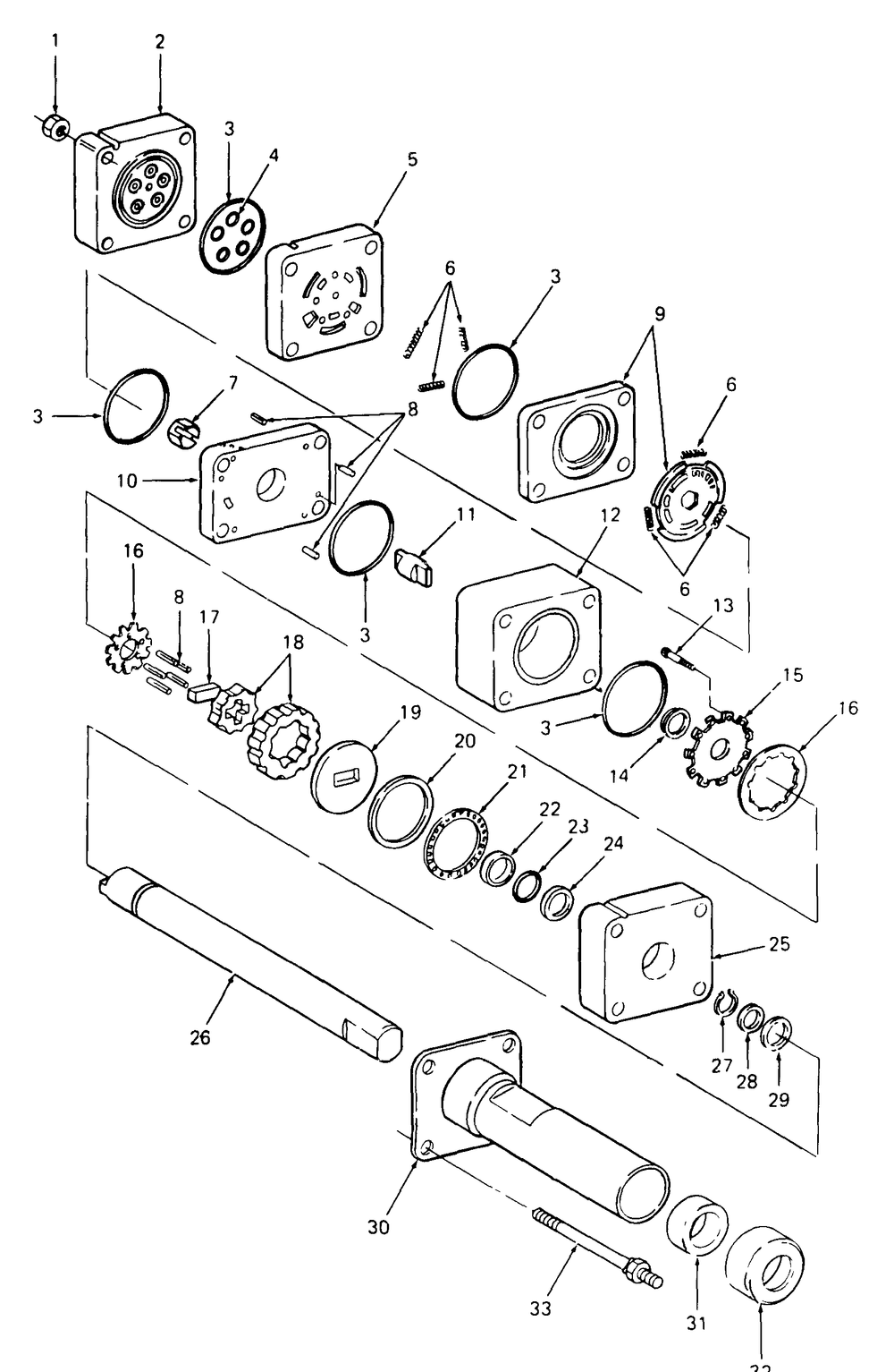 Power Steering Box Assembly Diagram and Parts List for 2284 864501-899000-145734100-146734100-14A734100 Cub Cadet Lawn Tractor